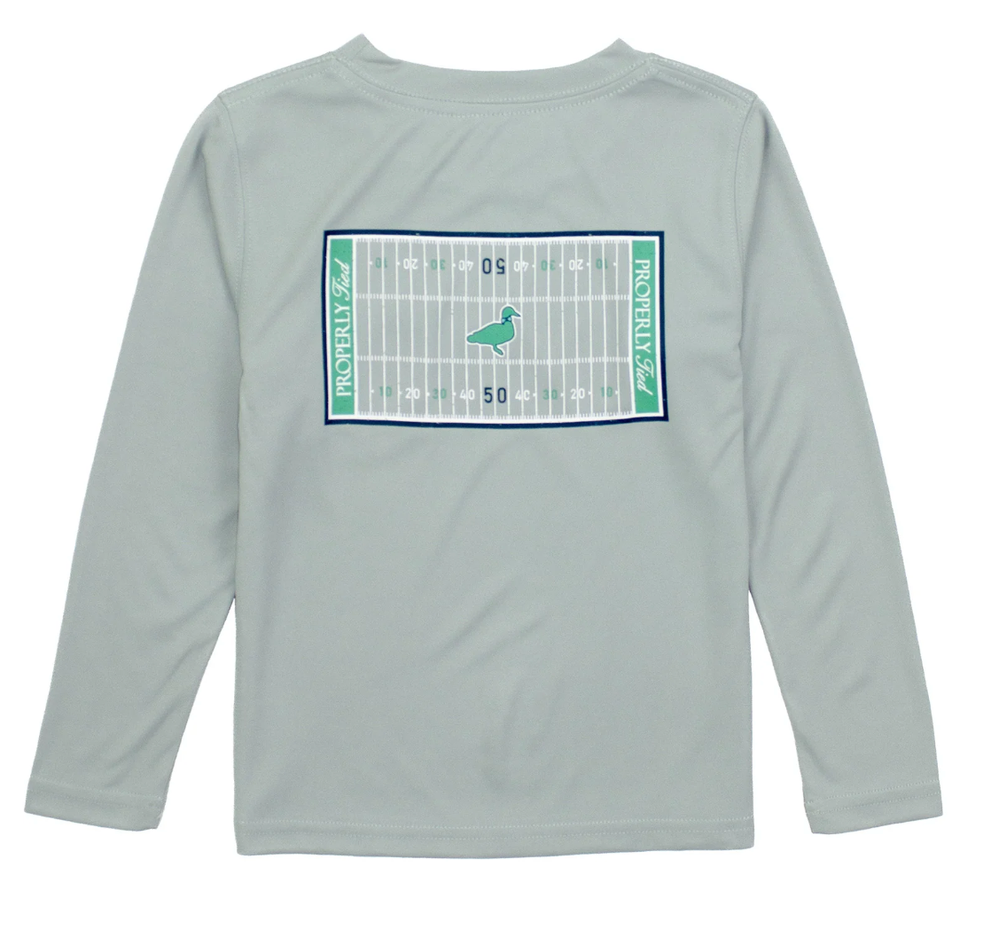 Performance Long Sleeve Tee | Football Field – Kid's Anthem